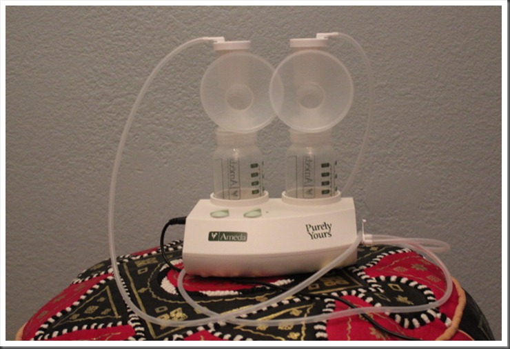 Ameda's Purely Yours breast pump